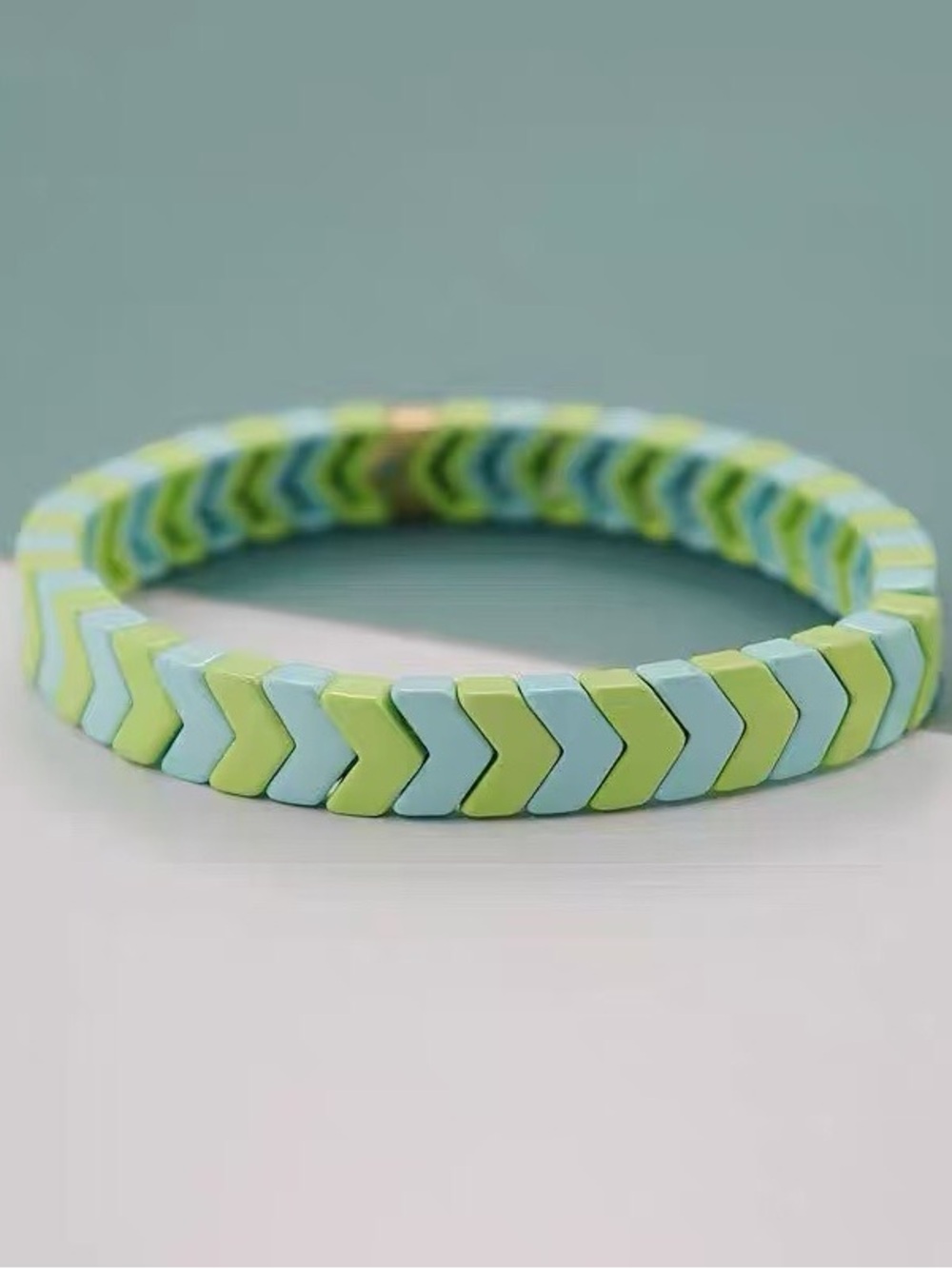 Roxanne Assoulin - Green Bit X Bit  Stretch Bracelet